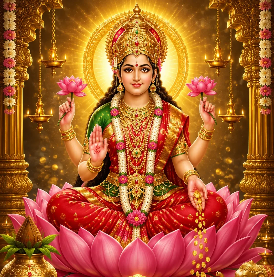 ॐ जय लक्ष्मी माता आरती –बोल, अर्थ व महत्व